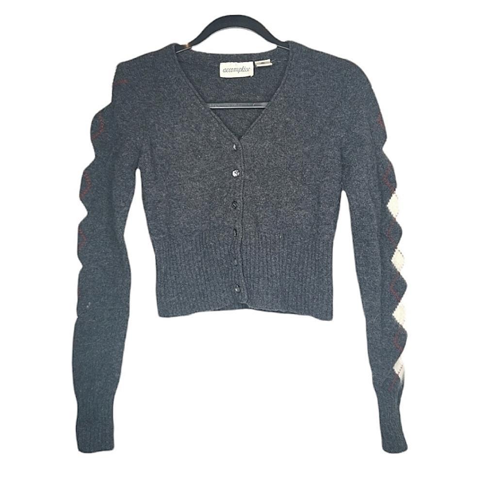 Accomplice Women's M Lambswool Angora Made in Hong Kong Soft and Accomplice